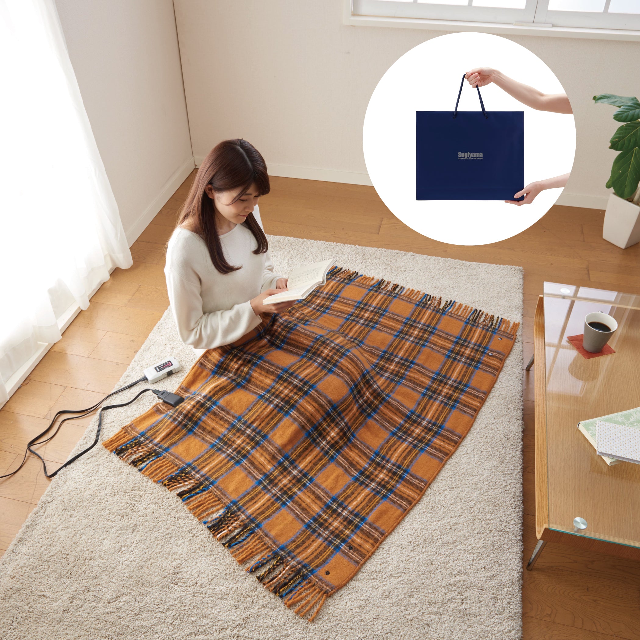 プレゼントに最適! 電気ひざ掛け SSW22H22(20%OFF)